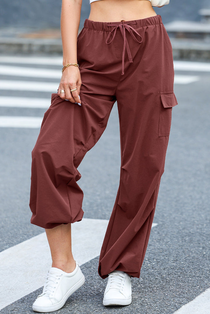 Levoire | Pantalon À Jambes Amples Avec Cordon De Serrage Pour Femmes