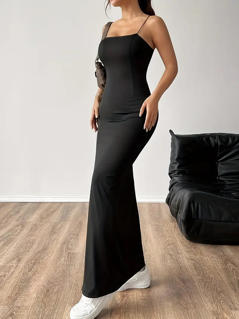 Levoire | Robe Cami Unie Avec Fente Sur La Cuisse