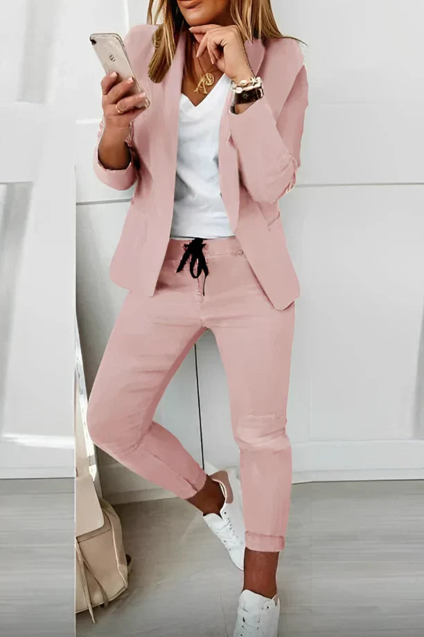 Levoire | Costume Décontracté Et Tendance Rose