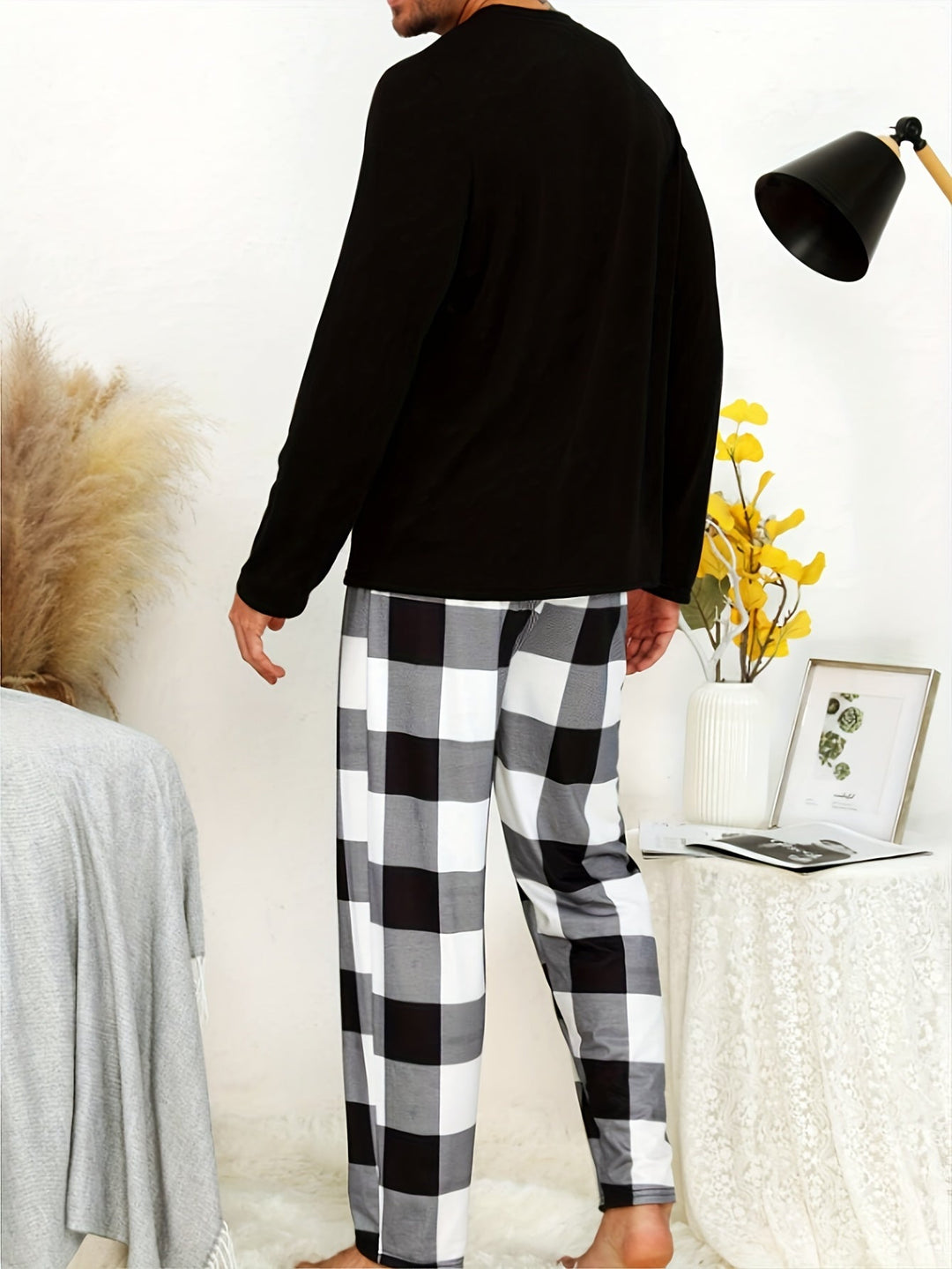 Levoire | Pantalon Décontracté À Motifs Pour Hommes