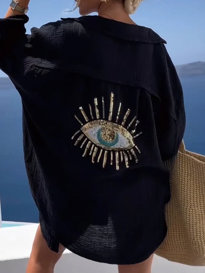 Levoire | Élégante chemise de loisirs Noir