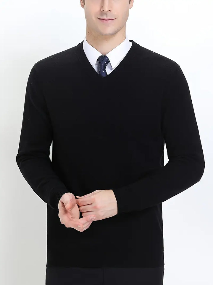 Levoire | Pull Décontracté Noir