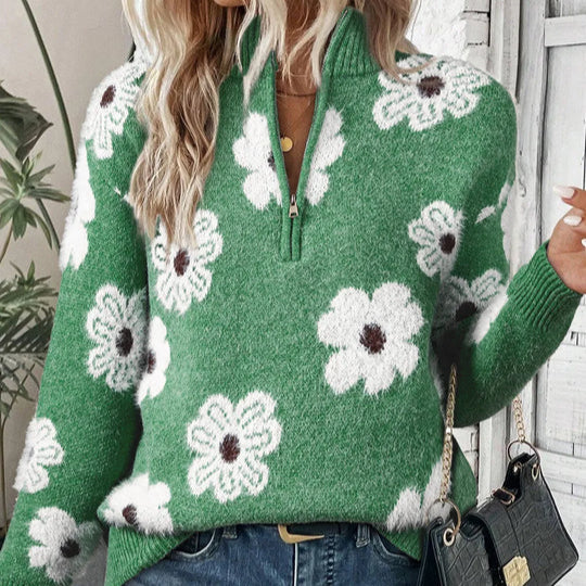 Levoire | Half Zip Pullover Vert