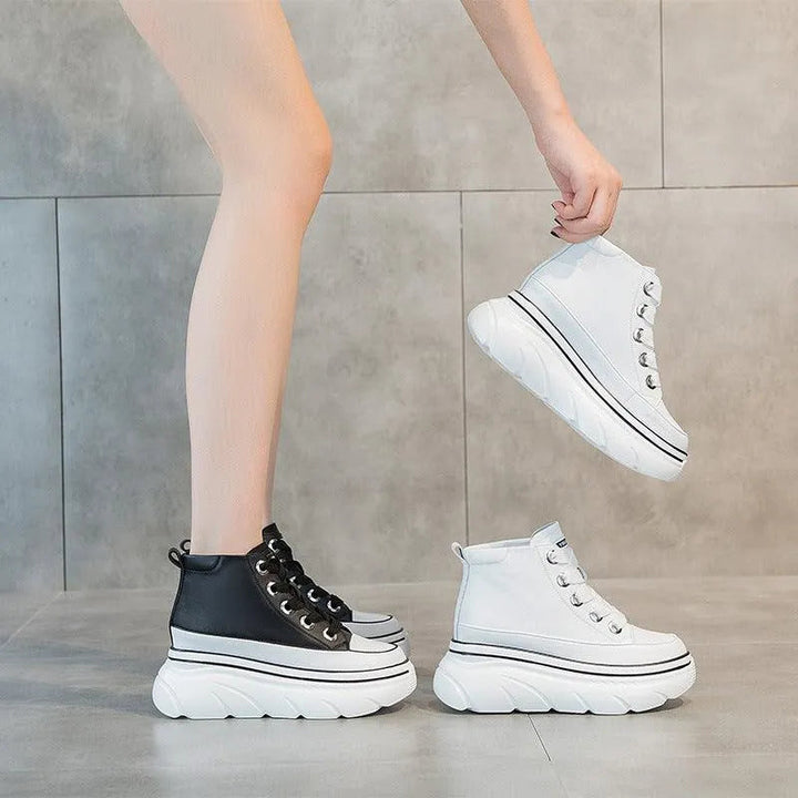 Levoire | Bottes à talon haut avec une semelle épaisse