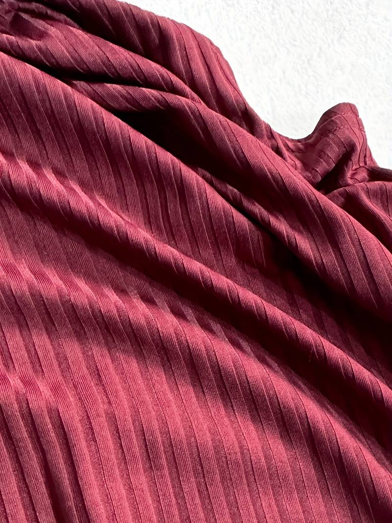 Levoire | Débardeur En Tricot Côtelé Avec Une Haute Teneur En Élasthanne Et Un Décolleté En V