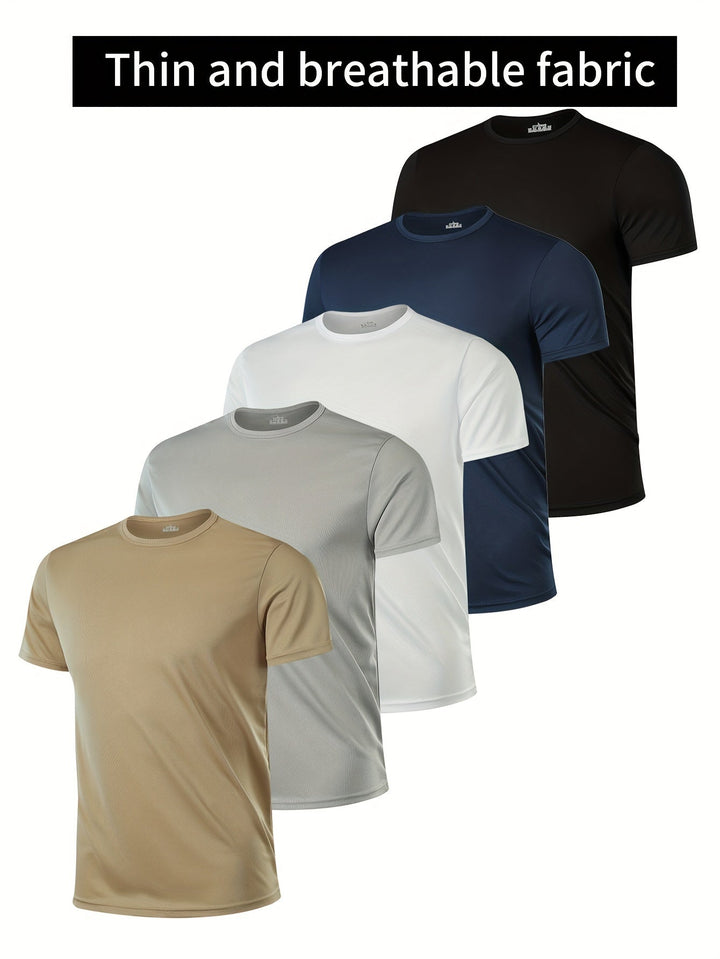 Levoire | T-Shirt Stylé Et Confortable Pour Hommes Avec Col Rond Couleur mixte