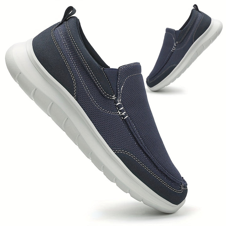 Levoire | Mocassins Légers Et Aérés Pour Hommes Bleu