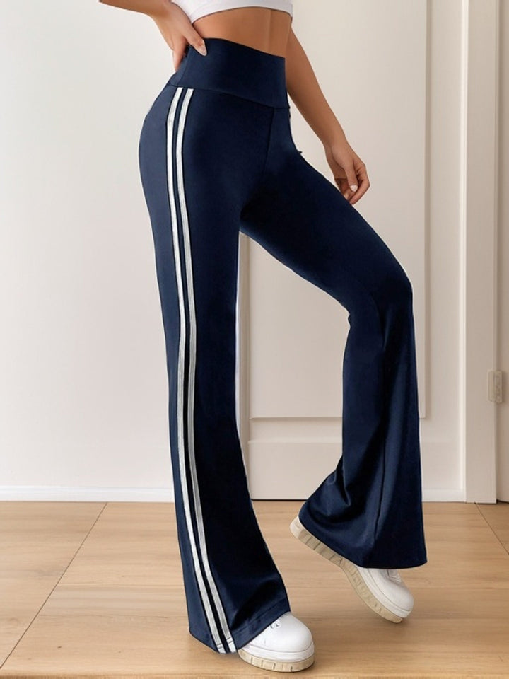 Levoire | Pantalons De Sport À Taille Haute À Rayures