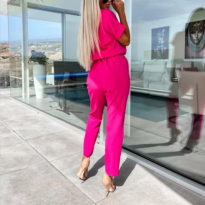 Levoire | Combinaison Élégante Avec Des Détails En Satin