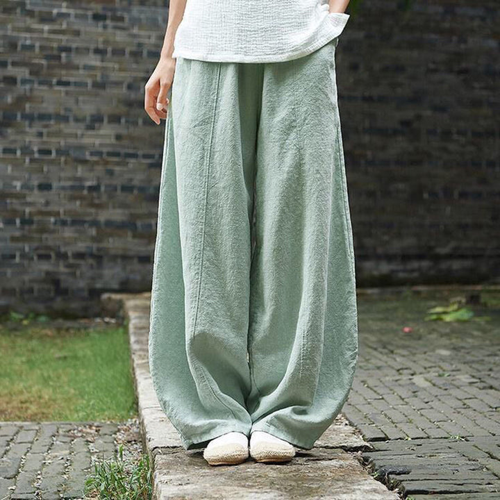 Levoire | Pantalon Lanterne Komfort - Élégance Incompliquée Vert