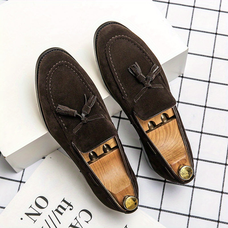 Levoire | Classiques Mocassins Pour Hommes Dans Différentes Couleurs Avec Des Pompons