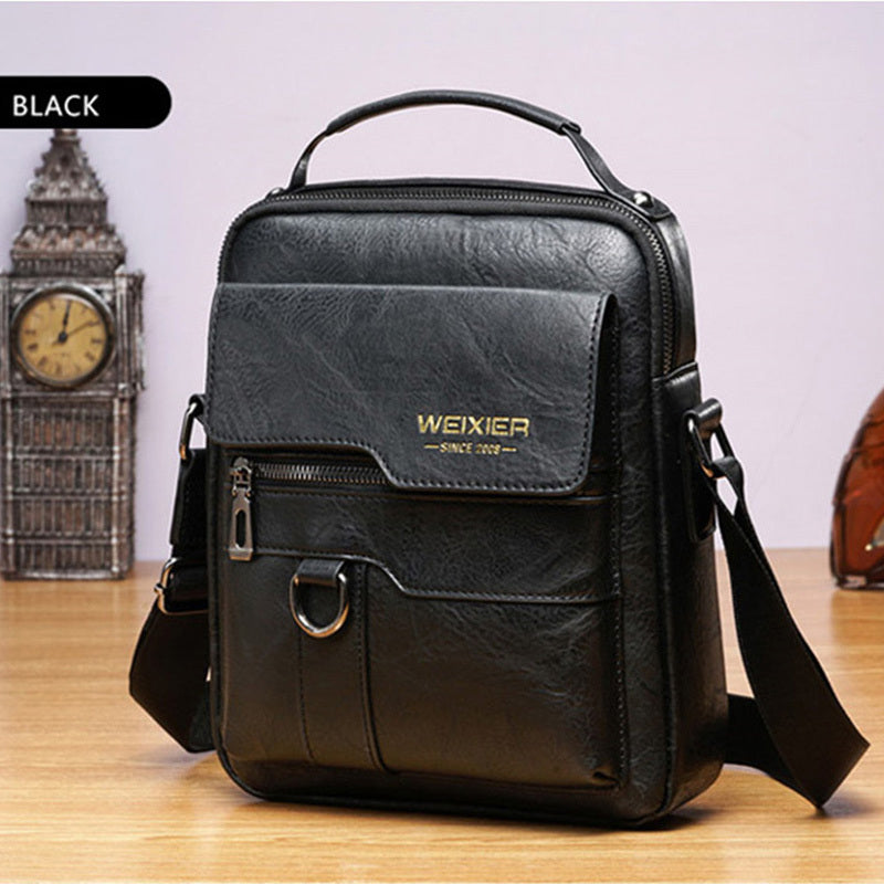Levoire | Sac Crossbody En Cuir Noir