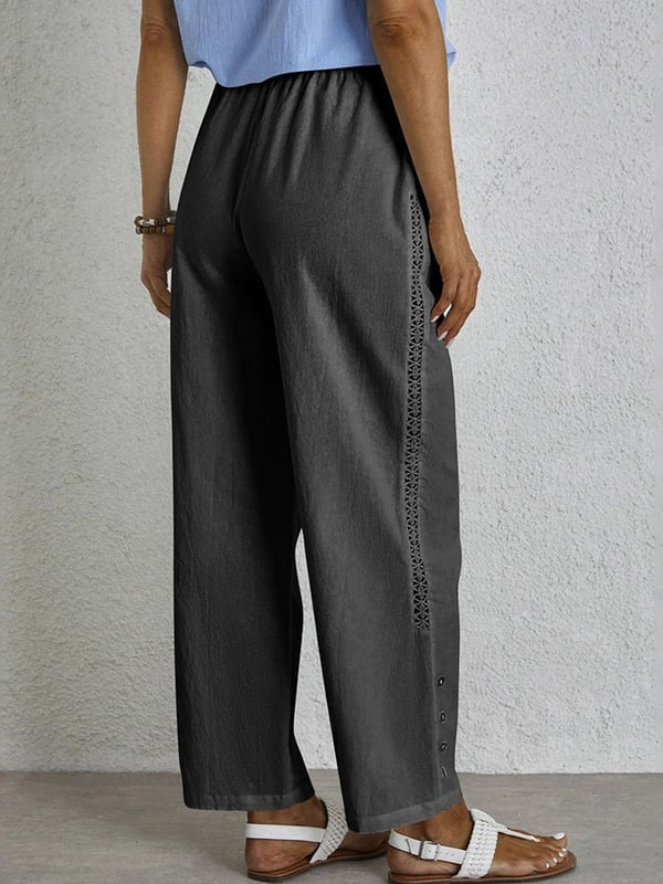 Levoire | Pantalon À Boutons Sans Effort