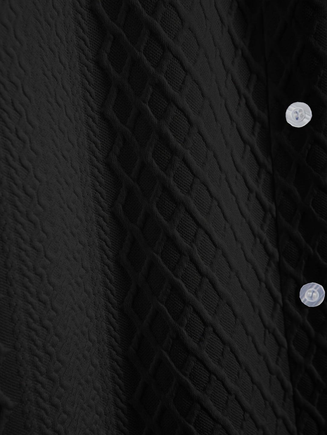 Levoire | Ensemble Uni En Maille À Carreaux En Coton De Cent