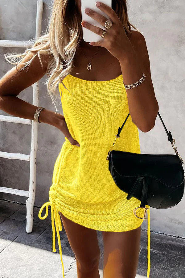 Levoire | Villamekko avec lacets Jaune