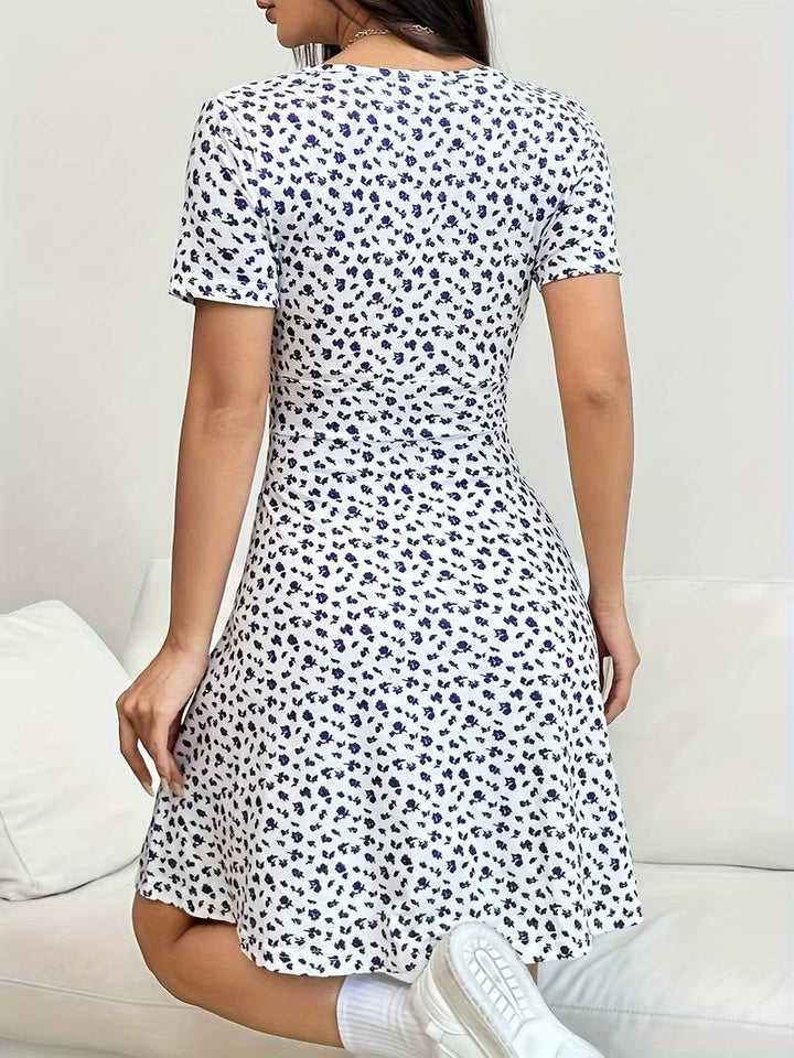 Levoire | Robe Élégante Avec Imprimé Intégral
