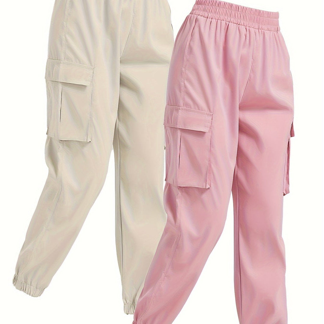 Levoire | Pantalons Cargo Jogger Durables, 2 Pièces