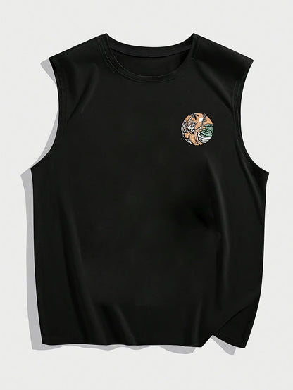 Levoire | Double-Sided Graphic Print Men'S Tank Tops