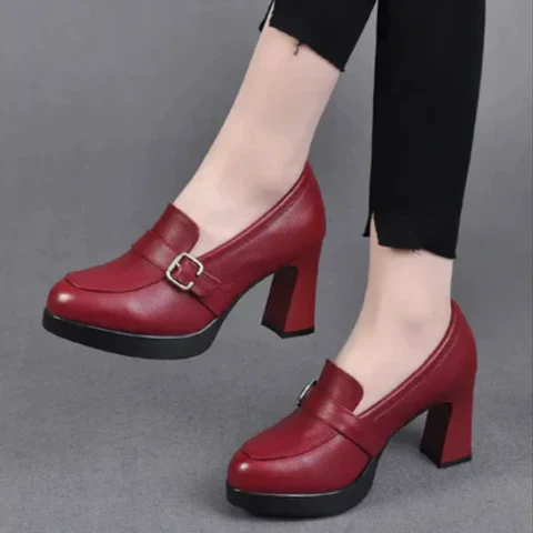 Levoire | Chaussures à talons orthopédiques Rot