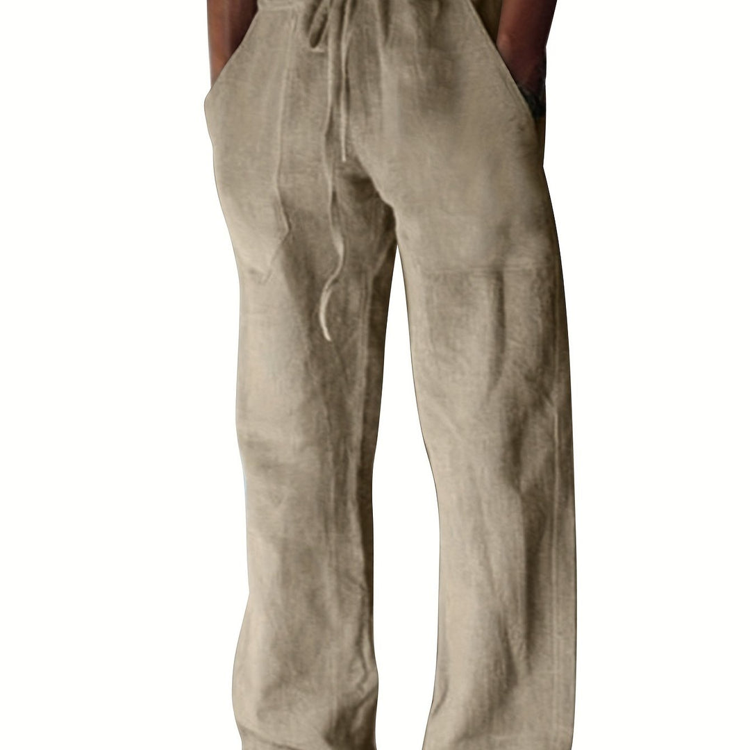 Levoire | Grande Taille Pantalons En Coton Pour Hommes De Loisirs