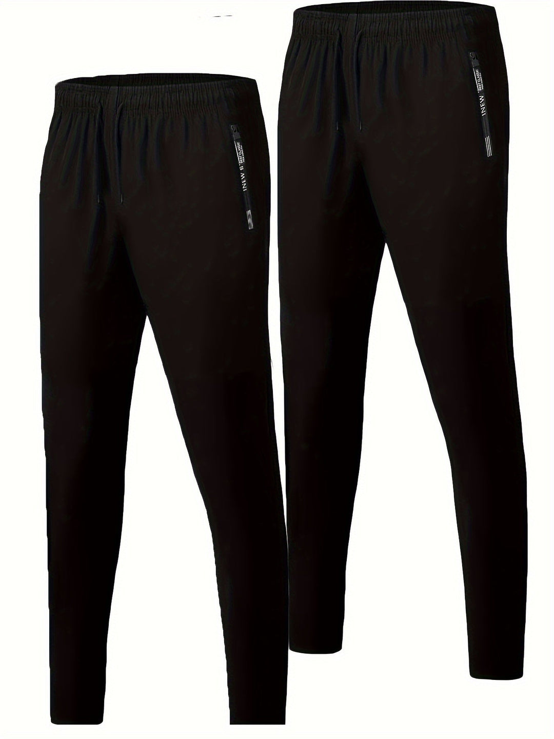 Levoire | Série De Pantalons De Jogging Bicolores Avec Des Bords Côtelés