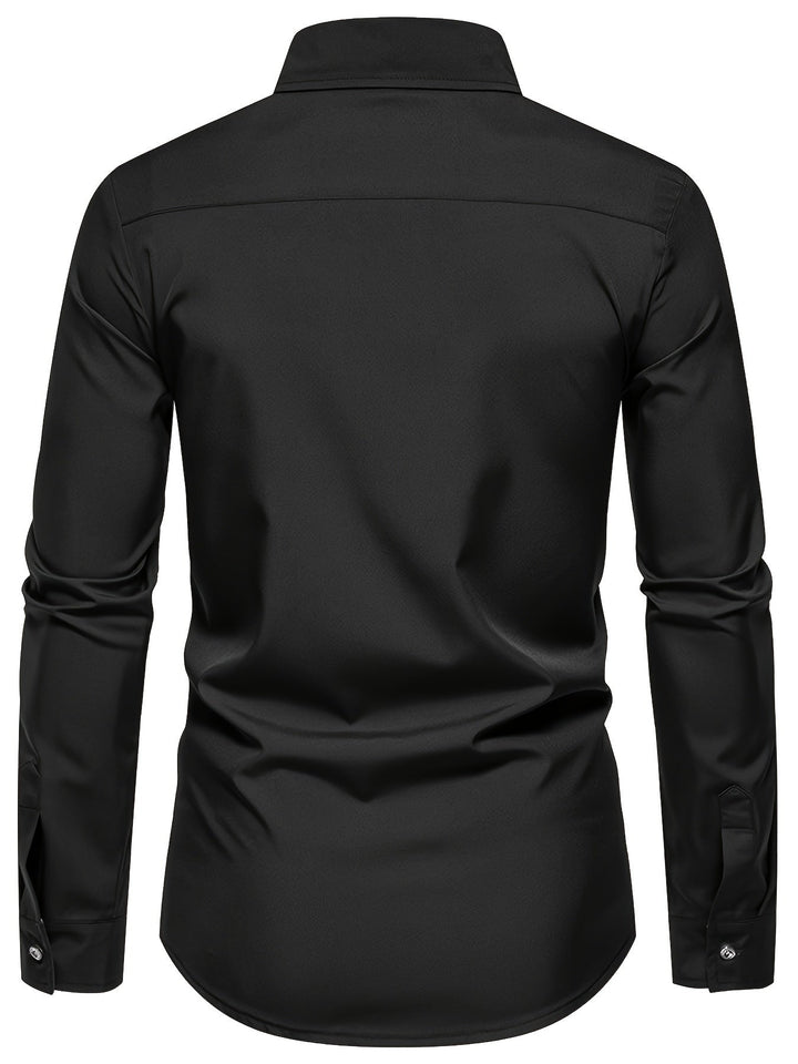 Levoire | Chemise Élégante Pour Hommes Avec Des Obstacles De Couleur