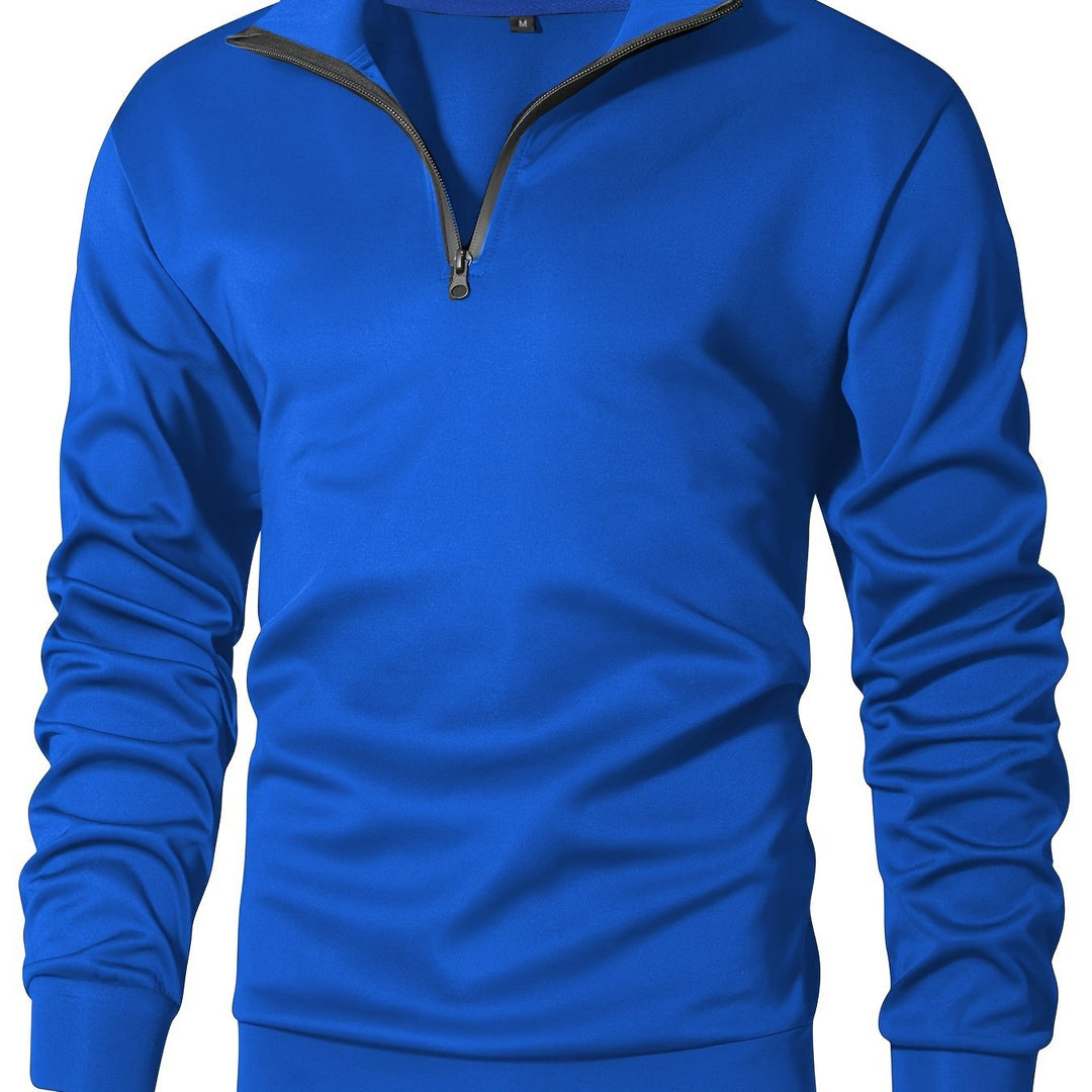 Levoire | Pull À Capuche Décontracté Élégant Bleu