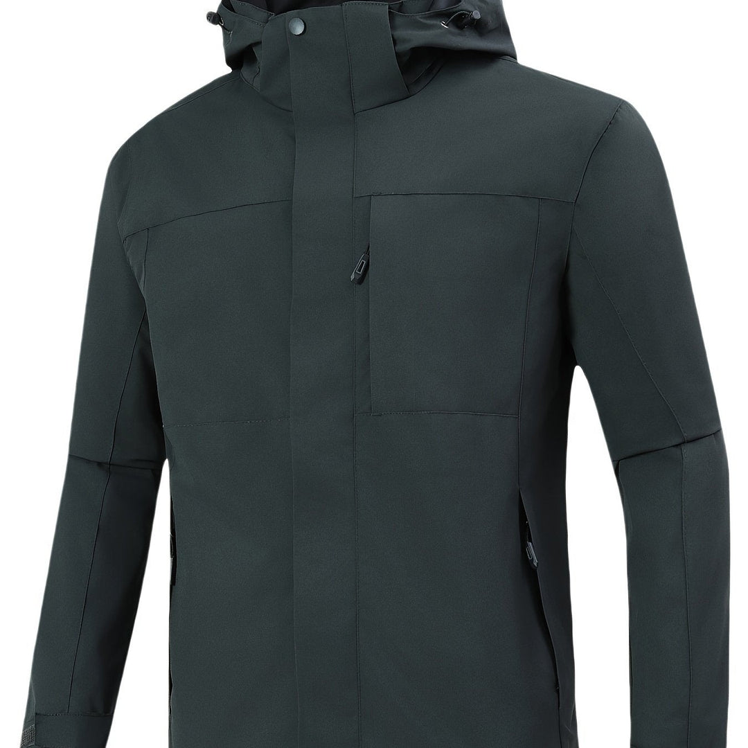 Levoire | Veste Imperméable Légère Pour Hommes Avec Capuche