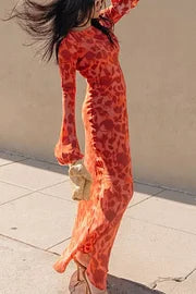 Levoire | Robe Maxi À Imprimé Floral Pour Femmes