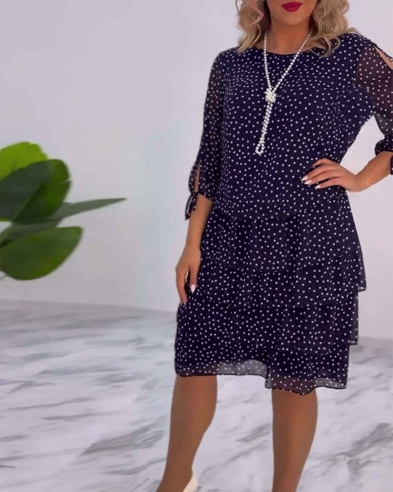 Levoire | Robe Élégante À Pois