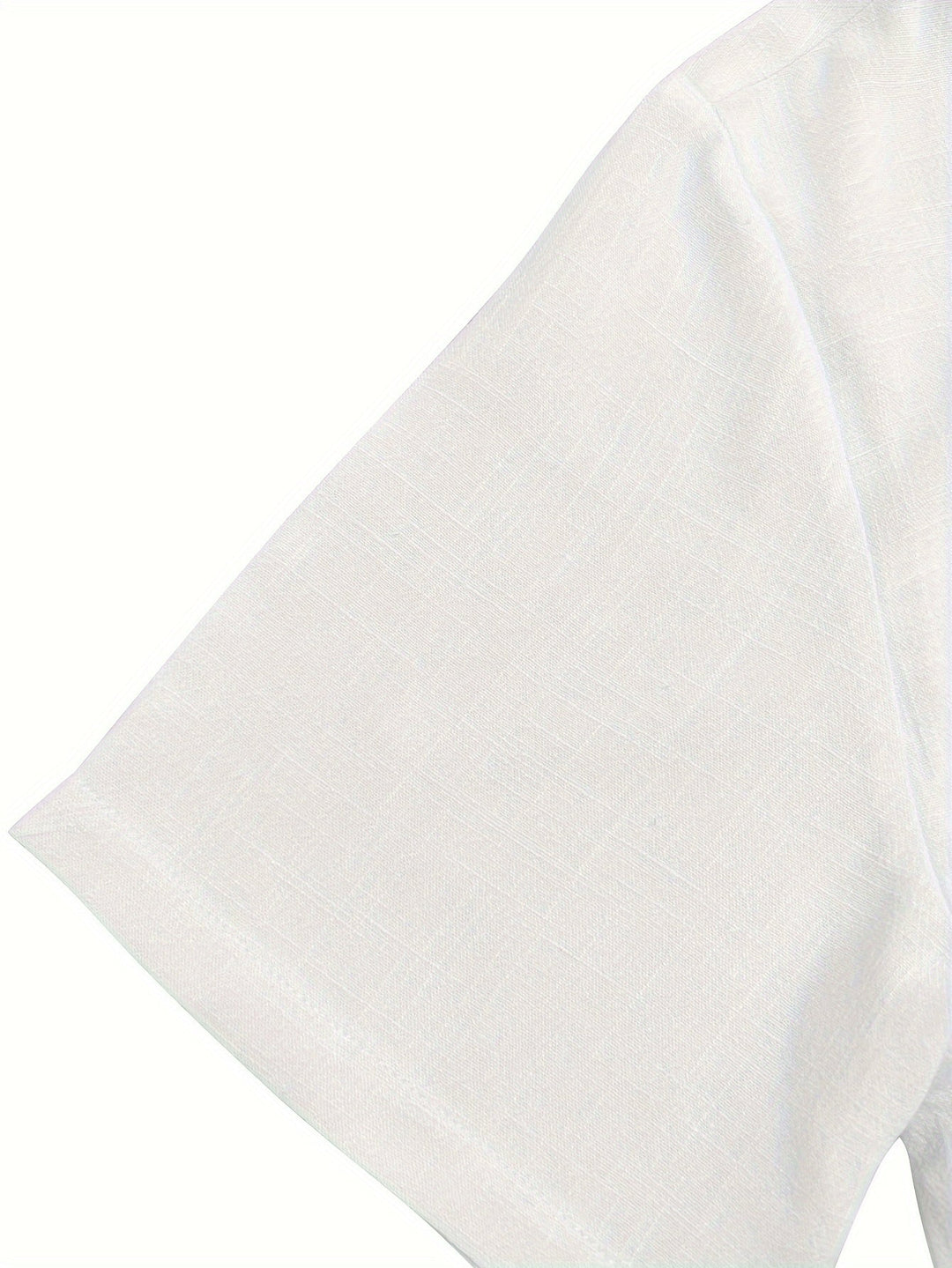 Levoire | T-Shirt Uni Hommes Col Henley Profond