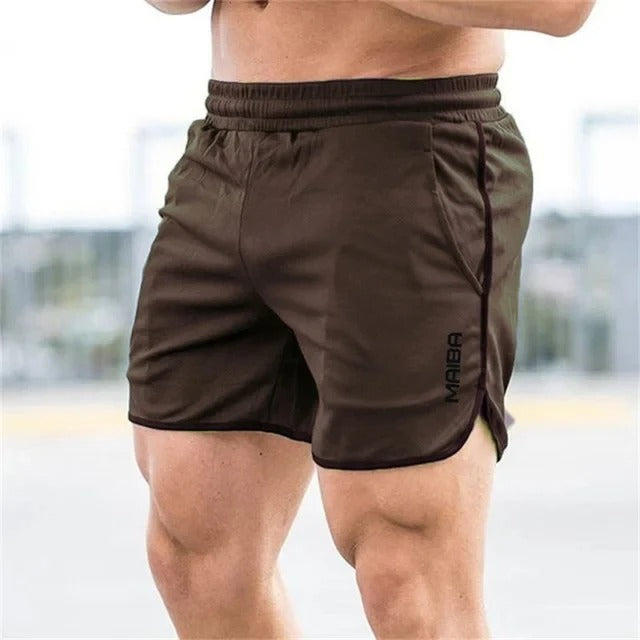Levoire | Slim Fit Maillot De Bain Élastique Pour Homme Café