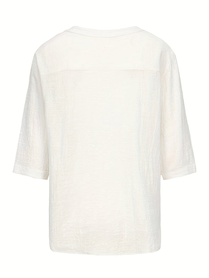 Levoire | T-Shirt V En Coton Respirant Pour Hommes