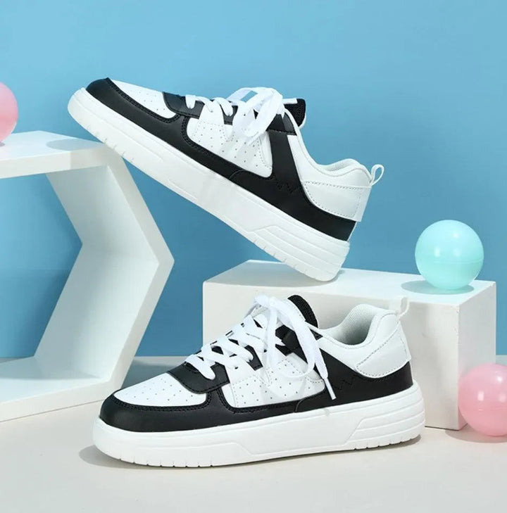 Levoire | Chaussures de sport confortables et respirantes Noir et blanc