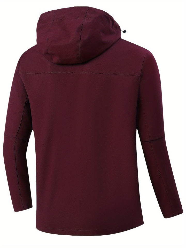 Levoire | Veste Imperméable Légère Pour Hommes Avec Capuche