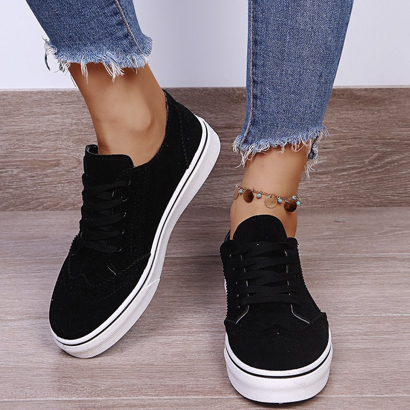 Levoire | Chaussures À Lacets Élégantes Et Confortables Sneakers Noir