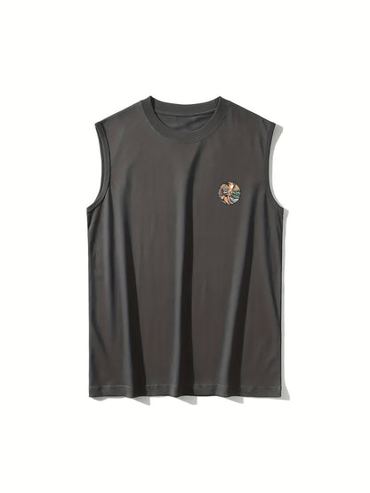 Levoire | Double-Sided Graphic Print Men'S Tank Tops