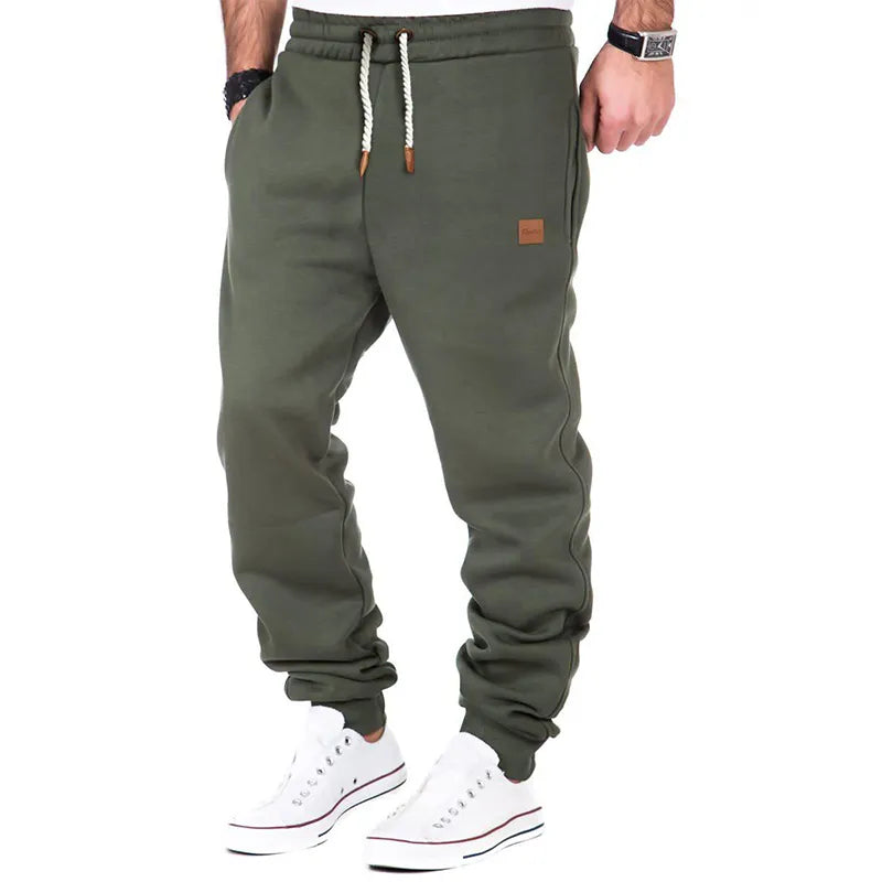 Levoire | Pantalons De Course Confortables Pour Hommes Vert foncé
