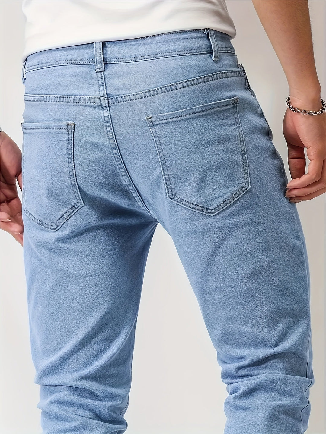 Levoire | Jeans Pour Hommes Slim Fit En Denim Stretch