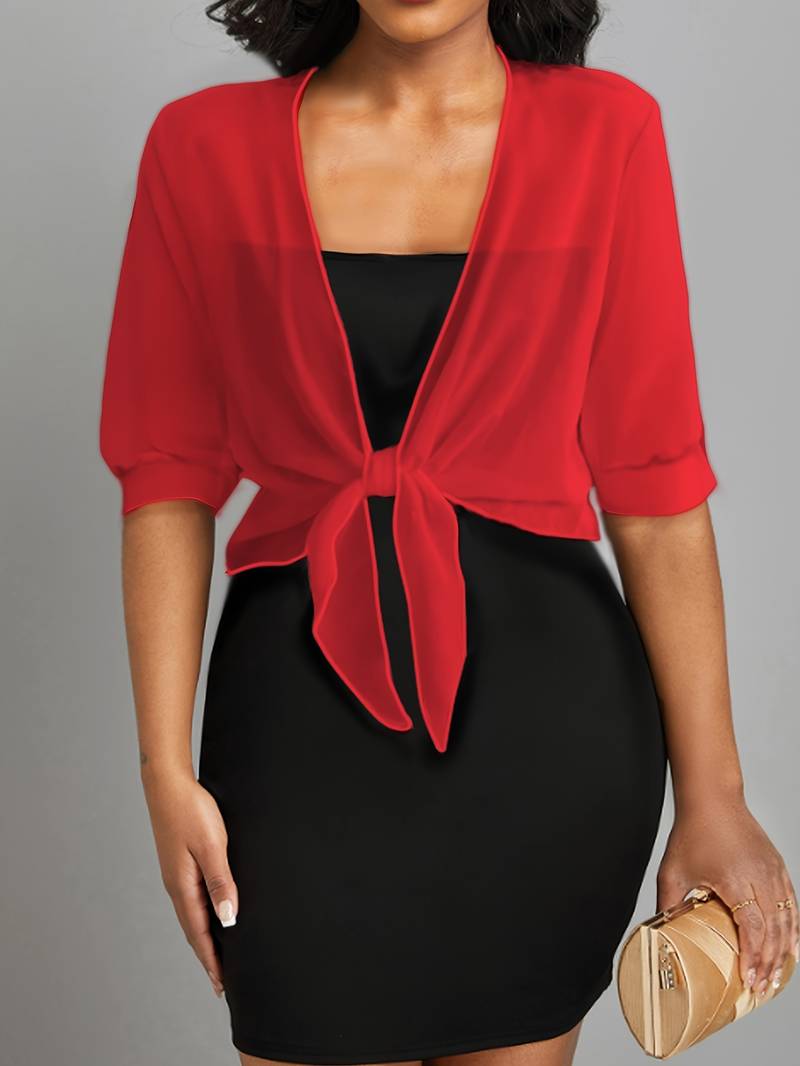 Levoire | Chemise Aérée À Col Ouvert Rot