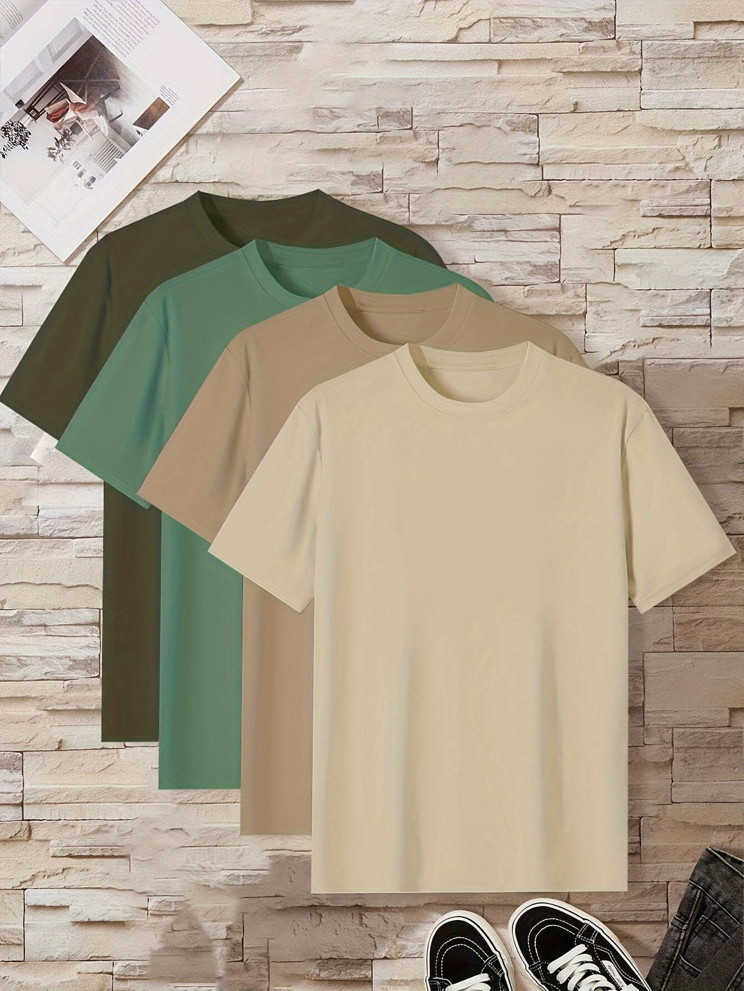 Levoire | T-Shirts Unisexe Décontractés Unis