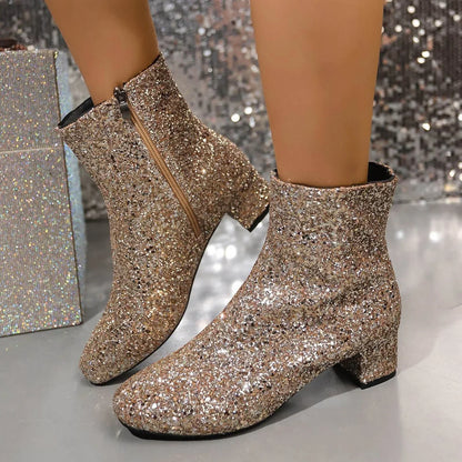 Levoire | Bottes Modernes Avec Petit Talon Et Fermeture Latérale Avec Zip Gull