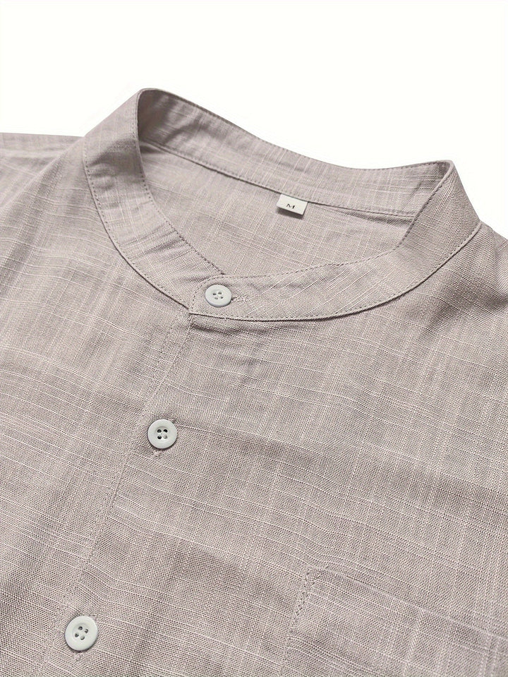 Levoire | Chemise En Lin Non Mélangée À Manches Longues
