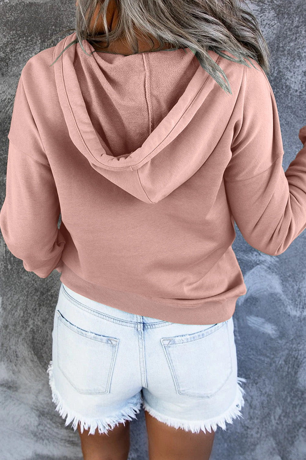 Levoire | Sweat À Capuche En Fleece Avec Détails En Bouton