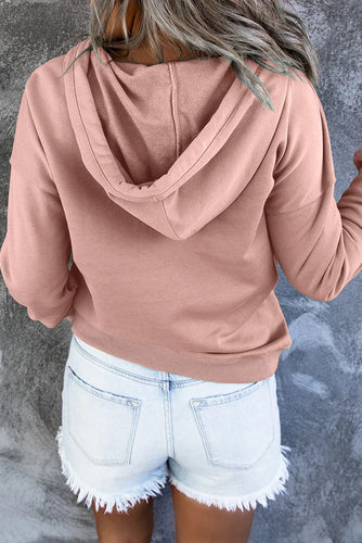 Levoire | Sweat À Capuche En Fleece Avec Détails En Bouton