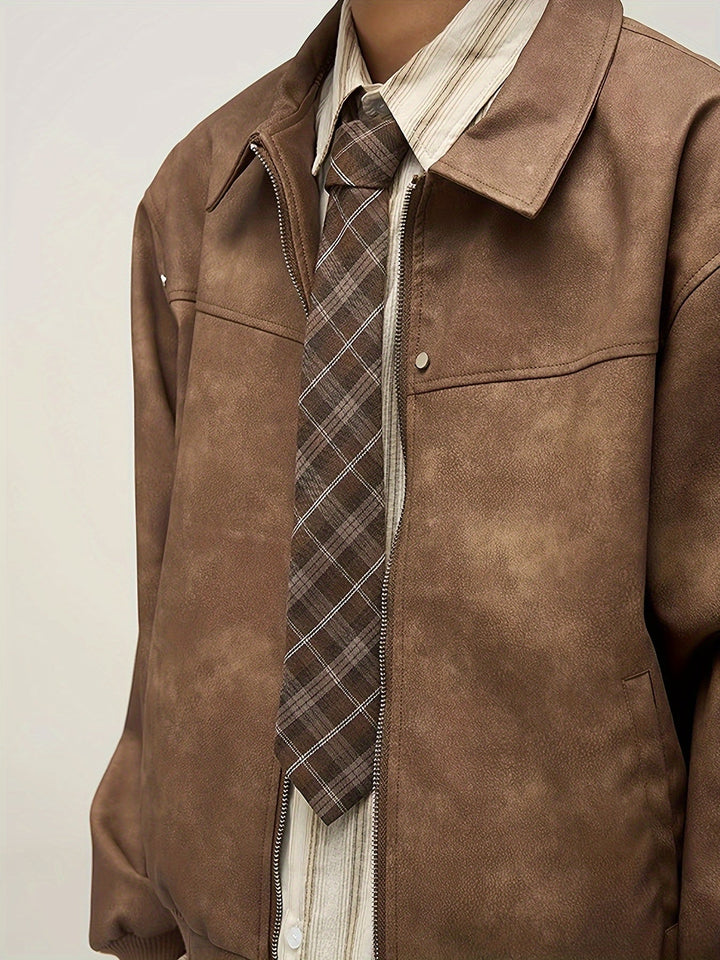 Levoire | Brun Collection De Vin Inspirée Hommes Veste