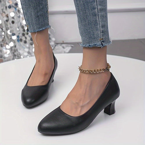 Levoire | Élégantes Chaussures À Talons Pour Femmes À Tige Pointue Et Talon Bas