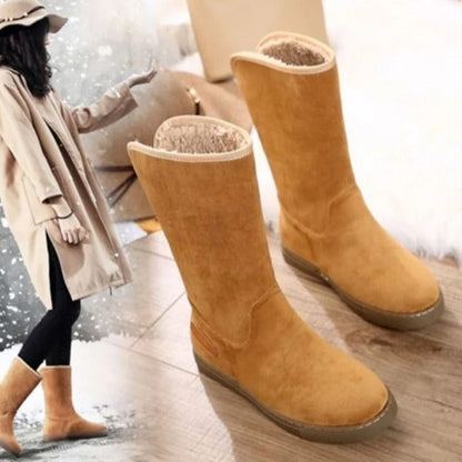 Levoire | Bottes Coupe-Vent Avec Fourrure Doublée Antidérapante Braun