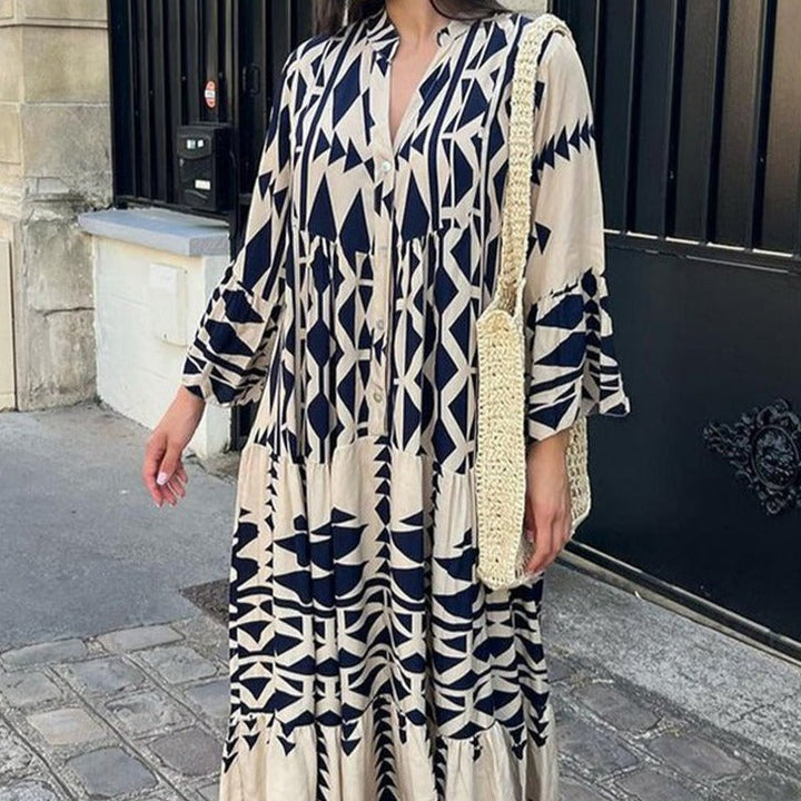 Levoire | Femme Robe longue d'été Bleu