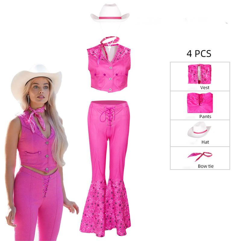 Levoire | Aito poupée Barbie princesse costume Cos Halloween Rosa